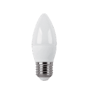 ΛΑΜΠΤΗΡΑΣ LED ΚΕΡΑΚΙ C37 SMD2835 8W E27 230V ΛΕΥΚΟ