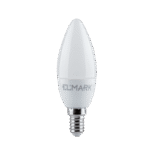 ΛΑΜΠΤΗΡΑΣ LED ΚΕΡΑΚΙ C37 SMD2835 8W E14 230V ΘΕΡΜΟ ΛΕΥΚΟ