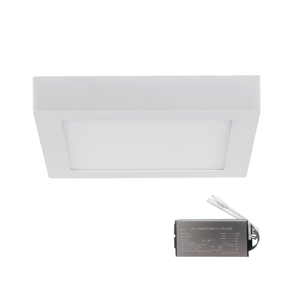 99XLED970E STELLAR LED ΠΑΝΕΛ ΤΕΤΡΑΓΩΝΟ ΕΞΩΤΕΡΙΚΟ 24W 4000K+ ΚΙΤ ΑΣΦΑΛΕΙΑΣ - Image 1