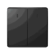 LONDON TWO BUTTONS TWO WAY SWITCH ANTHRACITE