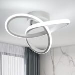 Aether-W Μεταλλικό Φωτιστικό Οροφής 24Watt CCT μέσω διακόπτη