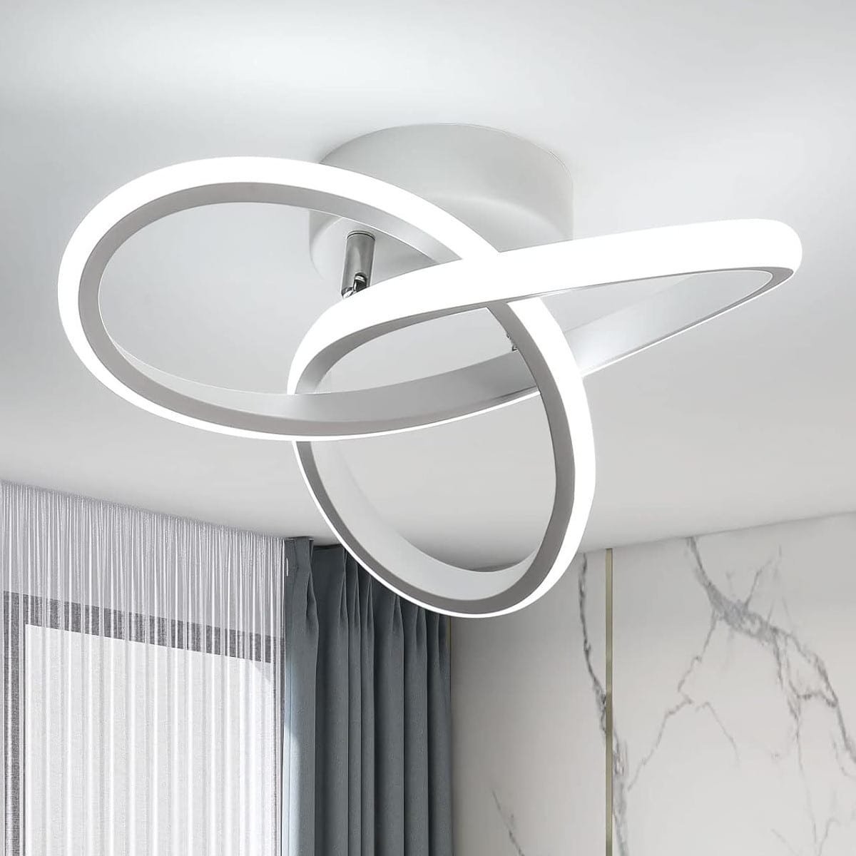 Aether-B-Μεταλλικό-Φωτιστικό-Οροφής-24Watt-CCT-μέσω-διακόπτη-3 Aether-W Μεταλλικό Φωτιστικό Οροφής 24Watt CCT μέσω διακόπτη - Image 1