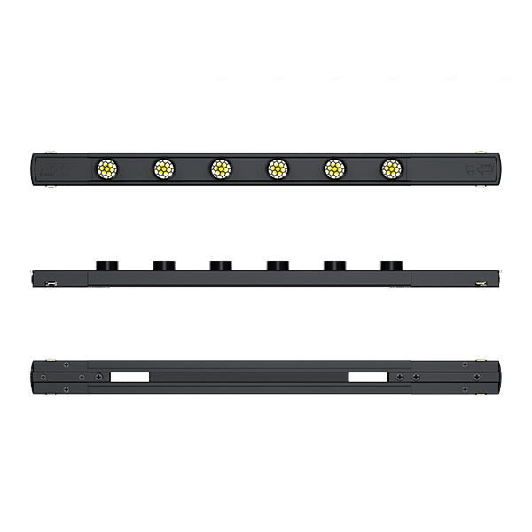 BL-390 EL-US02 ULTRA SLIM MAGN. LED 48V 6W 4000K BLACK - Image 1