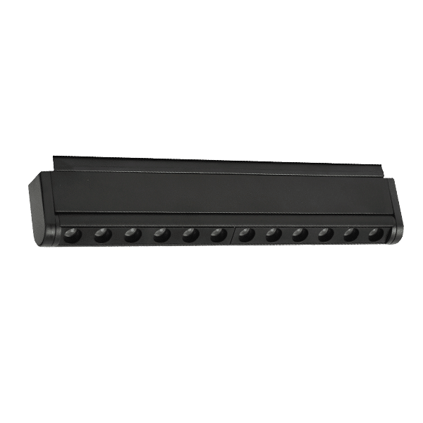 BL-397 EL-US04 ULTRA SLIM MAGN. LED 48V 12W 4000K BLACK - Image 1
