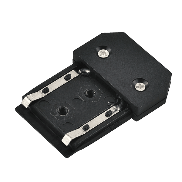 BL-403 EL-EC END CAP FOR ULTRA SLIM MAGN. RAIL BLACK - Image 1