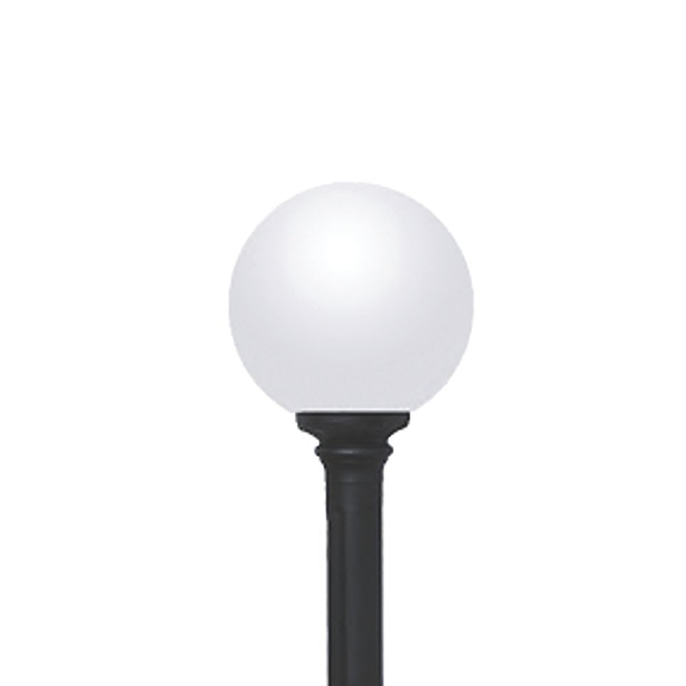 BL-501 GLOBE 400 POST LIGHT E27 BLACK - Image 1