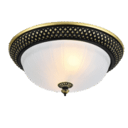 PETRA L ΠΛΑΦΟΝΙΕΡΑ 3XE27 480mm ΜΑΥΡΟ