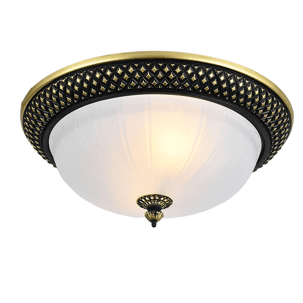 BL-524 PETRA L ΠΛΑΦΟΝΙΕΡΑ 3XE27 480mm ΜΑΥΡΟ - Image 1