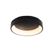 Aca Lighting APOLLO Φωτιστικό Οροφής LED 48W CCT 5350lm Μαύρο Μεταλλικό Φ60xΥ14cm