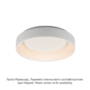 Aca Lighting APOLLO Φωτιστικό Οροφής LED 48W Dimmable CCT 5350lm Λευκό Μεταλλικό Φ60xΥ14cm