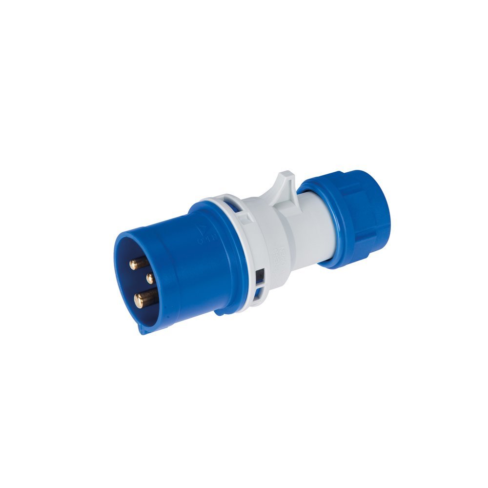 EC69070 EC690 STRAIGHT PLUG 16A IP44 1P+N+E 220-240V - Image 1