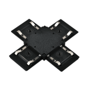 EL-XC X-CONNECTOR FOR ULTRA SLIM MAGN. RAIL GOLD
