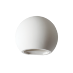Aca Lighting IBON Γύψινο Επιτοίχιο Φωτιστικό 1xG9 Φ15x13x12,8cm - Image 3