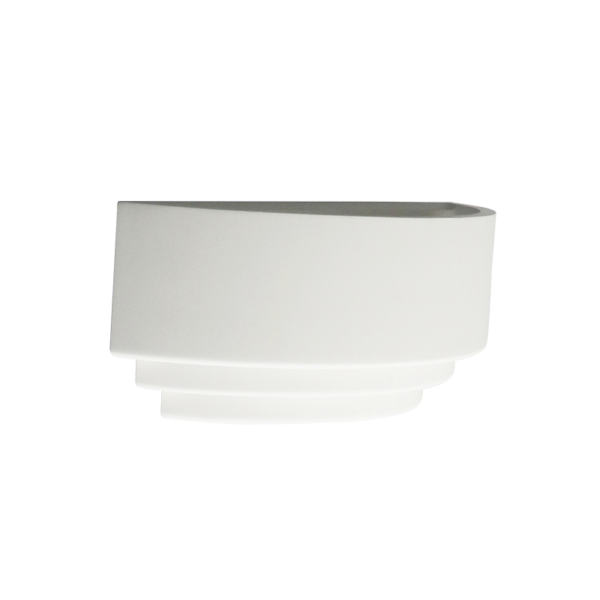 Aca Lighting TABS Γύψινο Επιτοίχιο Φωτιστικό 1xE27 32x11,3x13cm - Image 3