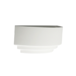 Aca Lighting TABS Γύψινο Επιτοίχιο Φωτιστικό 1xE27 32x11,3x13cm
