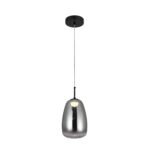 ΚΡΕΜΑΣΤΟ ΦΩΤΙΣΤΙΚΟ ACA HM2357B ΜΑΥΡΟ ΚΕΧΡΙΜΠΑΡΙ LED 5W 3000K IP20 D19XH120CM
