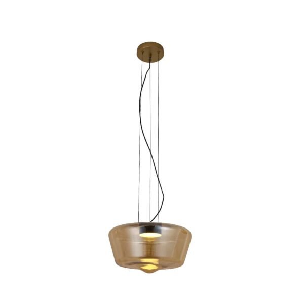 ΚΡΕΜΑΣΤΟ ΦΩΤΙΣΤΙΚΟ ACA HM2460AM ΜΑΥΡΟ ΚΕΧΡΙΜΠΑΡΙ LED 12W 3000K IP20 D42XH120CM - Image 3