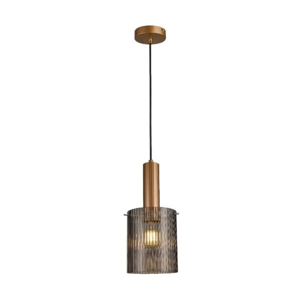 ΚΡΕΜΑΣΤΟ ΦΩΤΙΣΤΙΚΟ ACA HM2504015 ΧΡΥΣΟ ΦΙΜΕ 1XGU10X50W IP20 D15XH120CM - Image 3