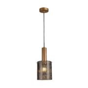 ΚΡΕΜΑΣΤΟ ΦΩΤΙΣΤΙΚΟ ACA HM2504015 ΧΡΥΣΟ ΦΙΜΕ 1XGU10X50W IP20 D15XH120CM