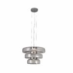 ΚΡΕΜΑΣΤΟ ΦΩΤΙΣΤΙΚΟ ACA HM25126CL ΑΣΗΜΙ ΔΙΑΦΑΝΕΣ LED 12W 3000K IP20 D45XH120CM - Image 3