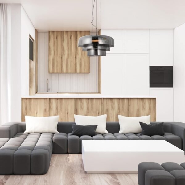 ΚΡΕΜΑΣΤΟ ΦΩΤΙΣΤΙΚΟ ACA HM25127SM ΟΡΕΙΧΑΛΚΟΣ ΦΙΜΕ LED 12W 3000K IP20 D42XH120CM - Image 2