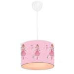 Heronia Παιδικό Φωτιστικό Kid-ballarina 1l Φ25 Κρεμαστο Ε/27 - 36-0039 - Image 2