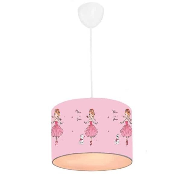 Heronia Παιδικό Φωτιστικό Kid-ballarina 1l Φ25 Κρεμαστο Ε/27 - 36-0039 - Image 2