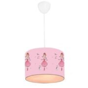 Heronia Παιδικό Φωτιστικό Kid-ballarina 1l Φ25 Κρεμαστο Ε/27 - 36-0039