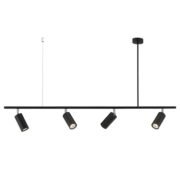 Luma 01276 Φωτιστικό Σποτ Ράγα 4xG10 Μαύρο