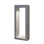 Aca Lighting CHARES Φωτιστικό Κήπου LED 5W 3000K Μαύρο Τσιμέντο IP65