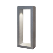 Aca Lighting CHARES Φωτιστικό Κήπου LED 5W 3000K Μαύρο Τσιμέντο IP65