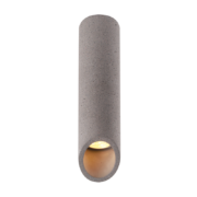 Aca Lighting FALTSO Φωτιστικό Οροφής 1xGU10 Μαύρο Τσιμέντο D7xH32cm