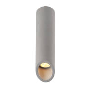 Aca Lighting FALTSO Φωτιστικό Οροφής 1xGU10 Φυσικό Τσιμέντο D7xH32cm