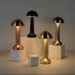 Mushroom LED Επιτραπέζιο Φωτιστικό Μπαταρίας Bronze - Image 8
