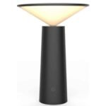 101285 Mushroom Πορτατίφ 3W επαναφορτιζόμενο Μαύρο IP20 14X14X19cm - Image 7
