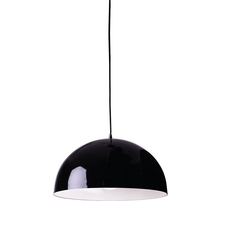 OD5391MB Aca Lighting Melina Κρεμαστό Φωτιστικό 1xE27 Μεταλλικό Μαύρο Φ40xH110cm - Image 1