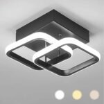 Oliya-B Μεταλλικό Φωτιστικό Οροφής 24Watt CCT μέσω διακόπτη