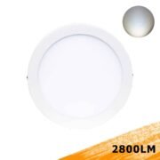 20W LED Πάνελ Osram Chip 2800Lm 85V-265V Ψυχρό Λευκό (101381NW)