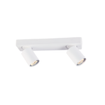 Aca Lighting ELITIS Επιτοίχιο Φωτιστικό 2xGU10 Λευκό Αλουμίνιο 32x7x11cm - Image 3