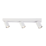 Aca Lighting ELITIS Επιτοίχιο Φωτιστικό 3xGU10 Λευκό Αλουμίνιο 54x7x11cm