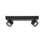 Aca Lighting PLUTO Επιτοίχιο Φωτιστικό LED 10W 3000K 800lm Μαύρο Αλουμίνιο 32x7xH7,5cm - Image 3
