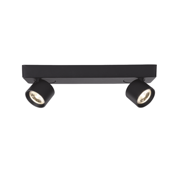 Aca Lighting PLUTO Επιτοίχιο Φωτιστικό LED 10W 3000K 800lm Μαύρο Αλουμίνιο 32x7xH7,5cm - Image 3