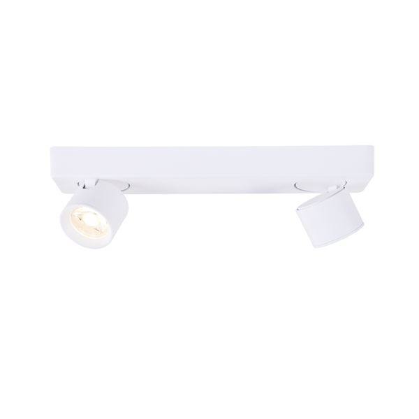 Aca Lighting PLUTO Επιτοίχιο Φωτιστικό LED 10W 3000K 800lm Λευκό Αλουμίνιο 32x7xH7,5cm - Image 3