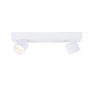 Aca Lighting PLUTO Επιτοίχιο Φωτιστικό LED 10W 3000K 800lm Λευκό Αλουμίνιο 32x7xH7,5cm