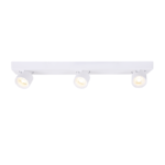 Aca Lighting PLUTO Επιτοίχιο Φωτιστικό LED 15W 3000K 1200lm Λευκό Αλουμίνιο 54x7xH10cm