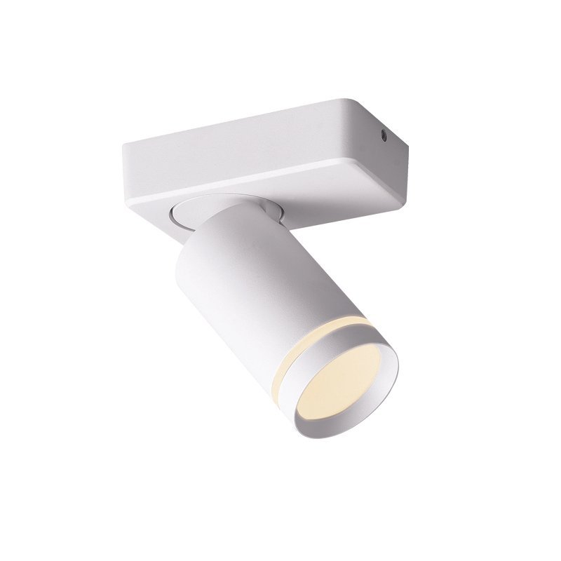 RA3631SWH Aca Lighting DIVINO Επιτοίχιο Φωτιστικό 1xGU10 Λευκό Αλουμίνιο IP20 12x7x13,5cm - Image 1