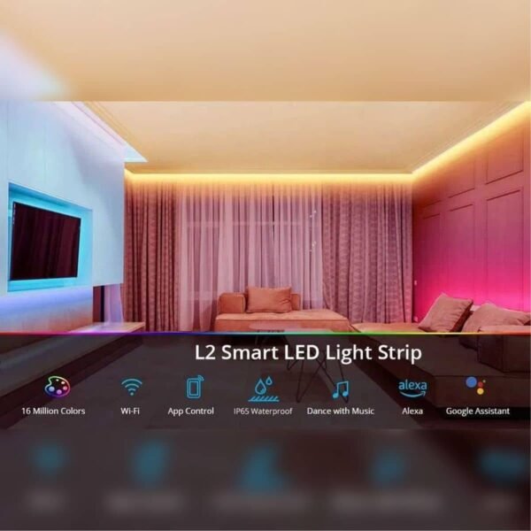 L2 Lite-5M-EU WI-FI SMART RGB LED STRIP 5M SET - Image 4