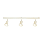 Aca Lighting BRULEE Επιτοίχιο Φωτιστικό 3xGU10 Αντικέ Λευκό Μεταλλικό 56x6,2x12cm - Image 3