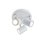 Aca Lighting ORFEAS Σποτ 3xGU10 Ροζέτα Λευκό Ματ