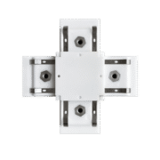 EL-XC X-CONNECTOR FOR ULTRA SLIM MAGN. RAIL WHITE